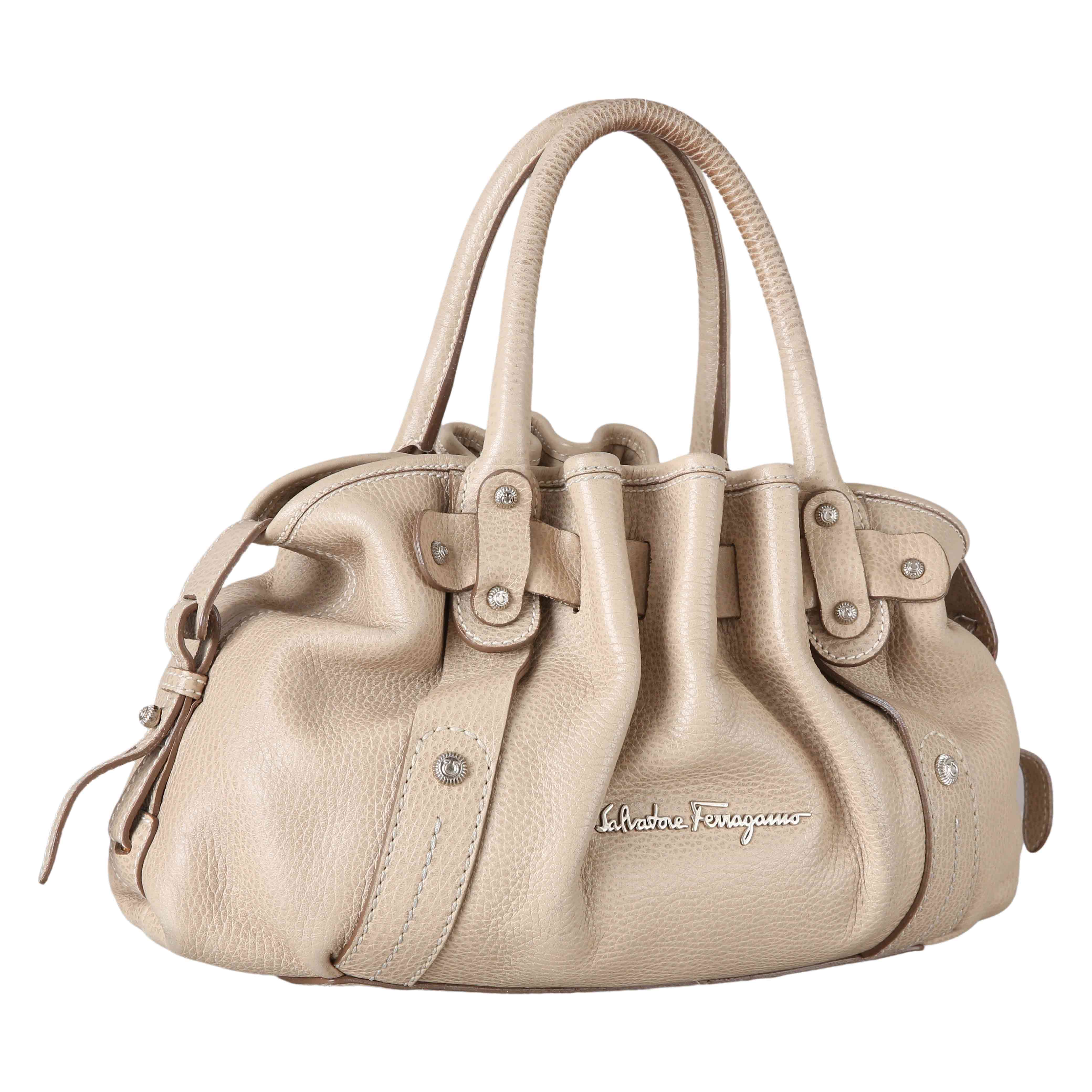 FERRAGAMO(USED)페레가모 레더 토트백